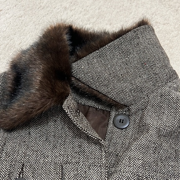 Tweed style coat - Picture 3 of 6